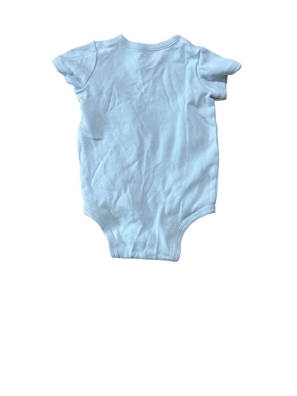 Ralph Lauren Light Blue Short-Sleeve Baby One-Piece Bodysuit